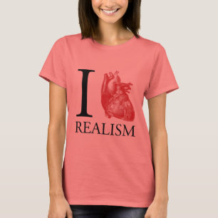 T-shirt I réalisme de coeur