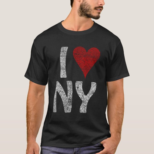T-shirt I Red He Ny (Devant)