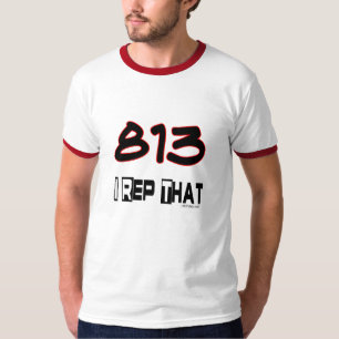 T-shirt I représentant cet indicatif régional 813