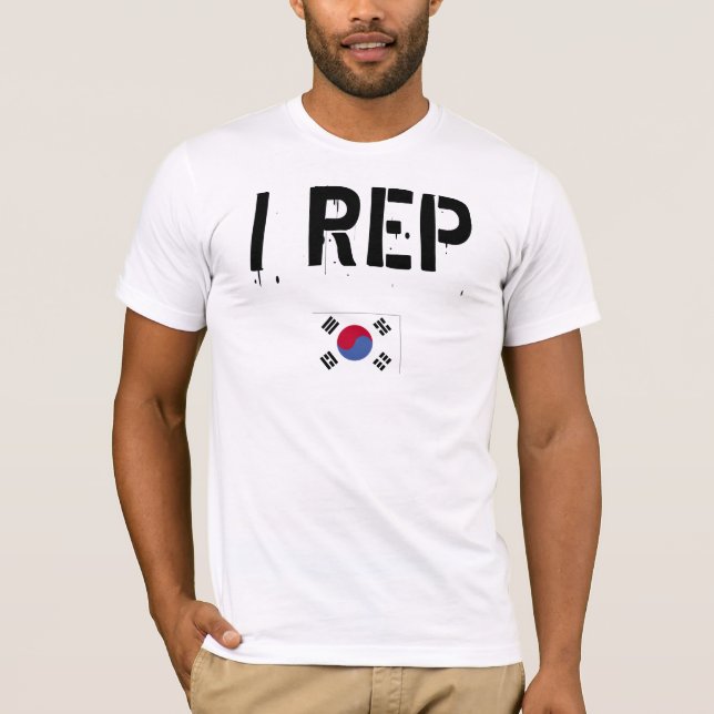 T-SHIRT I REPRÉSENTANT CORÉE DU SUD (Devant)