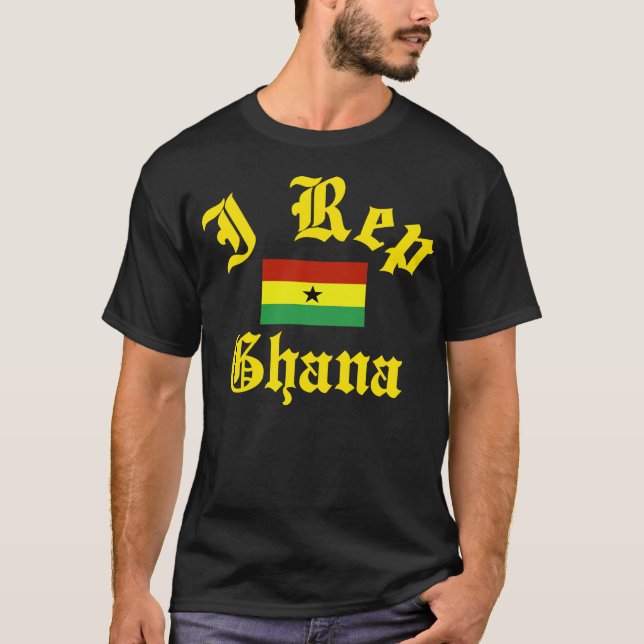 T-shirt I représentant Ghana (Devant)
