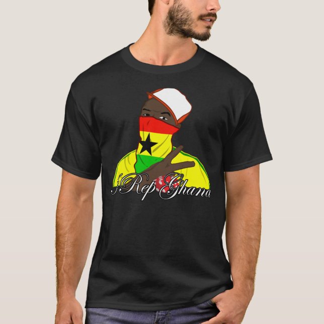 T-shirt I représentant Ghana (Devant)