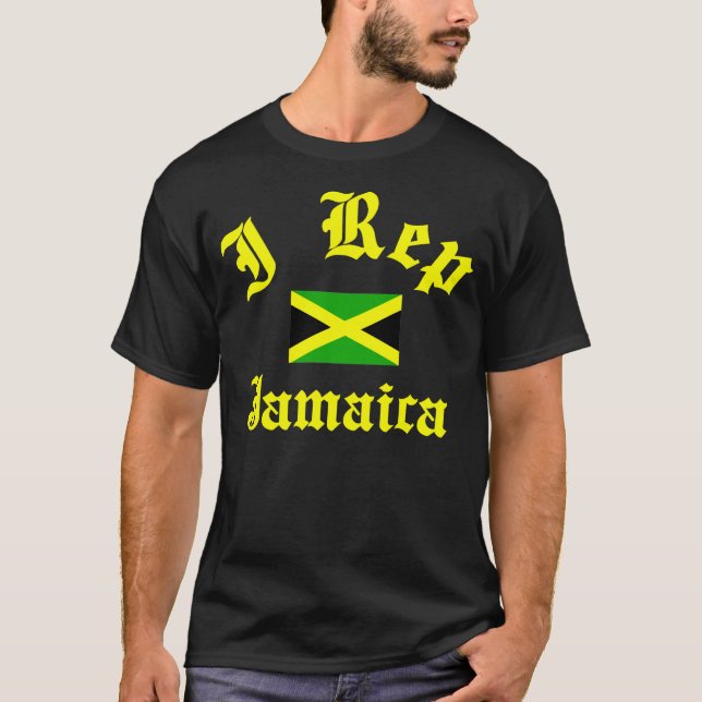 T-shirt I représentant Jamaïque (Devant)