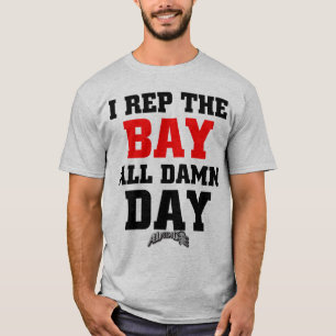 T-shirt I représentant la baie - customisée