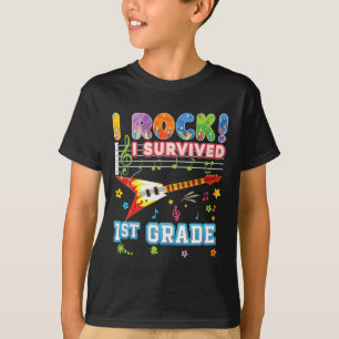 T-shirt I Rock Survived 1ère année de troisième cycle Dern