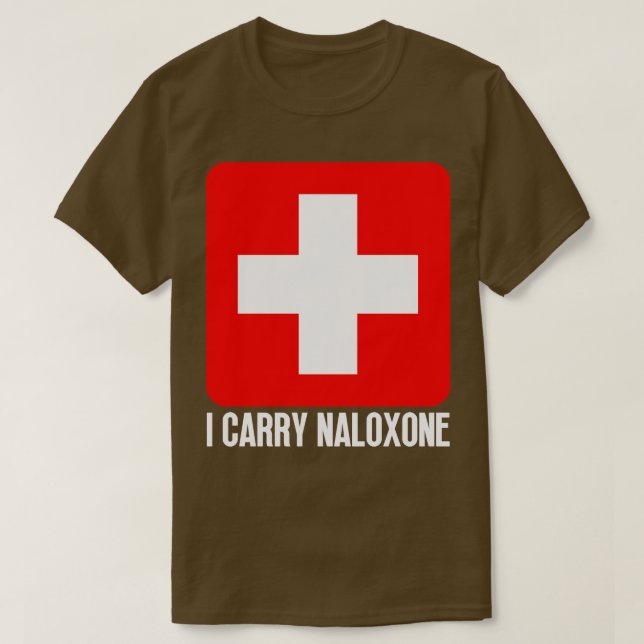 T-shirt I ry Naloxone 13 (Design devant)