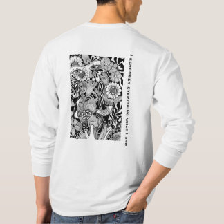 T-shirt I See It Differently – Monochrome Hand-Drawn Art