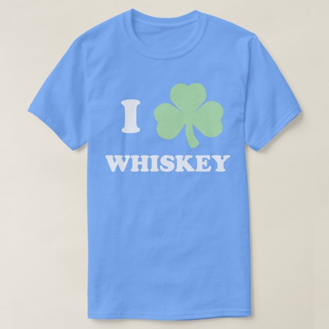 T-shirt I Shamrock Whiskey (Design devant)