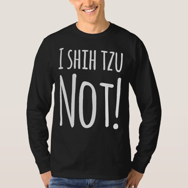 T-shirt I Shih Tzu Pas 1 (Devant)