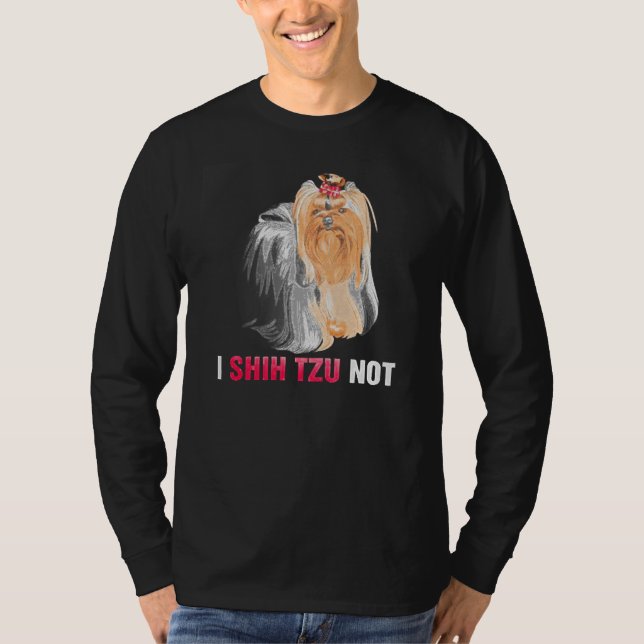 T-shirt I Shih Tzu Pas Animal (Devant)