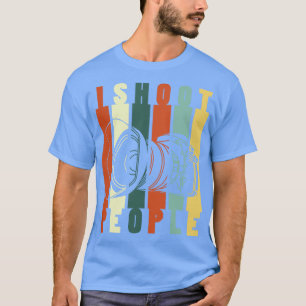 T-shirt I Shoot People (Photographie)