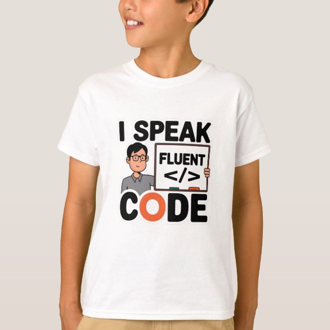 T-shirt I Speak (Devant)
