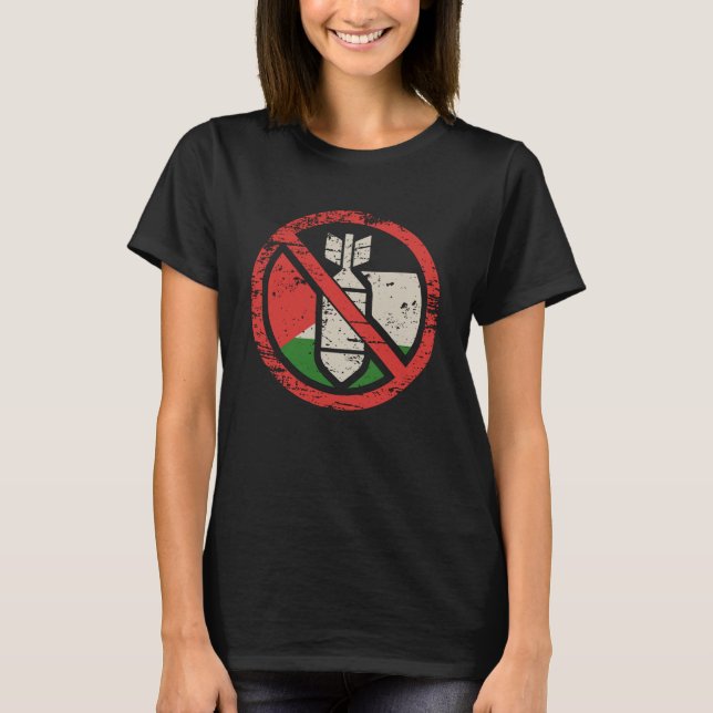 T-shirt I Stand With Palestine (Devant)