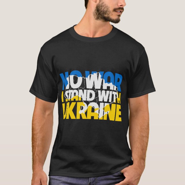 T-shirt I-Stand-With-Ukraine- (Devant)