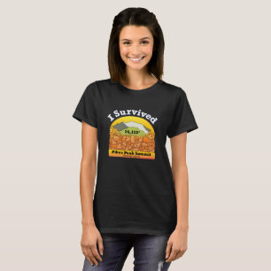 T-shirt I Survive Pikes Peak Sommet
