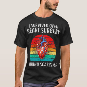 T-shirt I Survived Open Heart