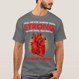 T-shirt I Survived Open Heart Surgery Bypass Recovery