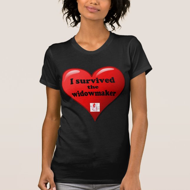 T-shirt I Survived the widowmaker (Devant)