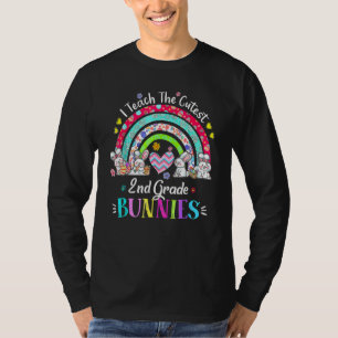 T-shirt I Teach The Cutest 2nd Grade Bunnie Teacher Easte