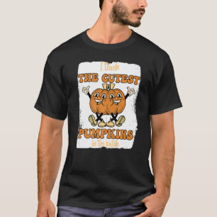 T-shirt I Teach The Cutest Pumpkins In The Patch Retro Tea