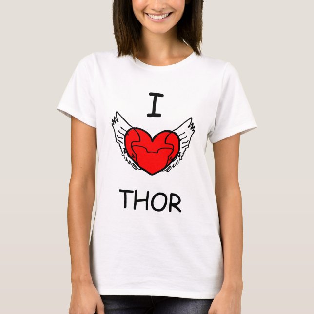 T-SHIRT I THOR DE COEUR (Devant)