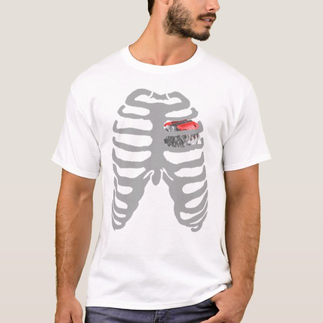 T-shirt i ♥ V8 (Devant)