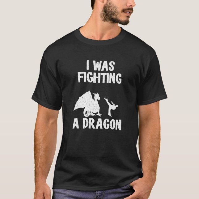 T-shirt I Was Fighting A Dragon After Surgery Recovery Bro (Devant)