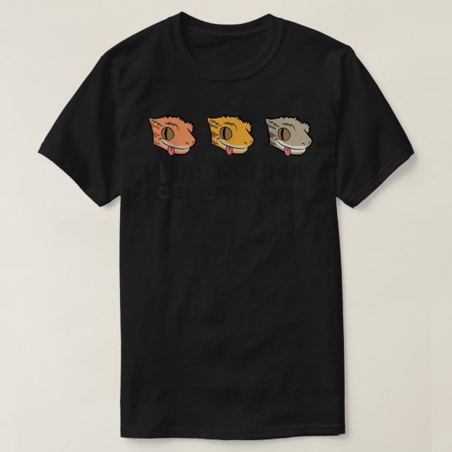 T-shirt I Was Normal 3 Crested Geckos Ago Pet Crested Geck (Design devant)