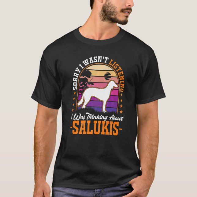 T-shirt I was thinking about Salukis Premium_1 (Devant)