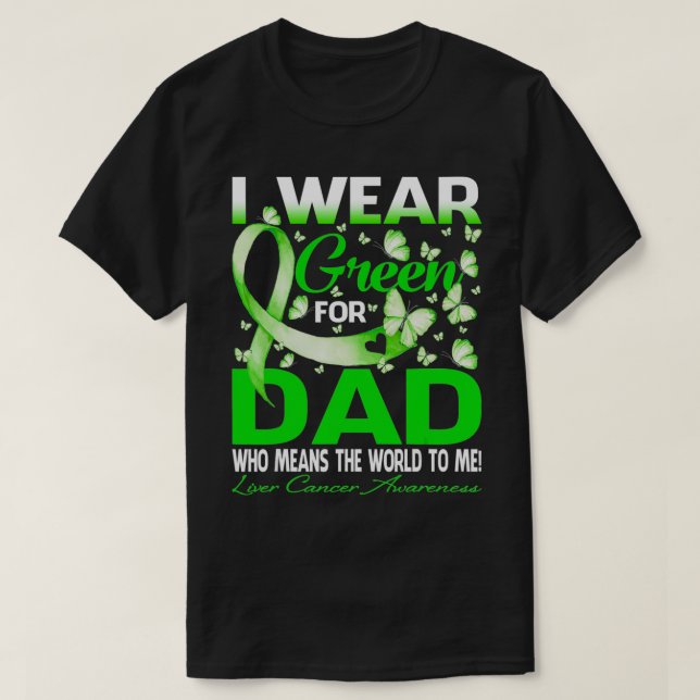 T-shirt I Wear Green (Design devant)