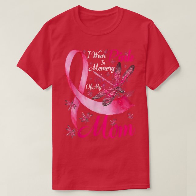 T-shirt I Wear Pink (Design devant)