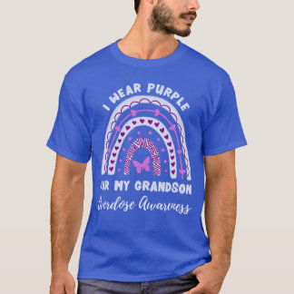 T-shirt I Wear Purple For My Grandson Overdose Awareness R
