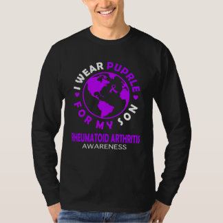 T-shirt I wear PURPLE for my SON RHEUMATOID ARTHRITIS Awar