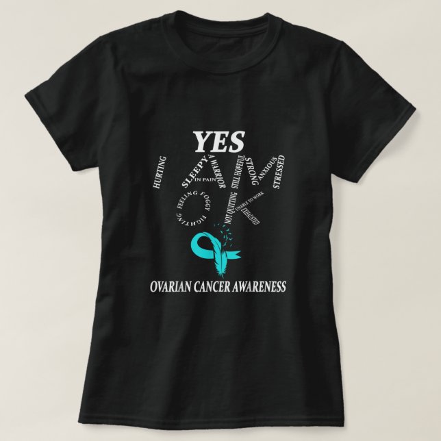 T-shirt I Wear Teal (Design devant)
