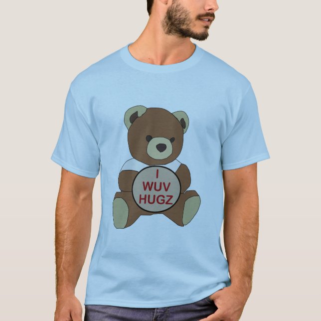 T-SHIRT I WUV HUGZ (Devant)
