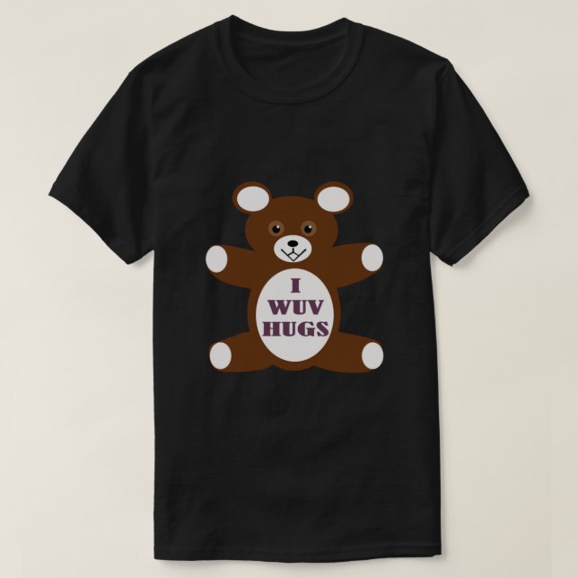 T-shirt I wuv serres Fabriqué (Design devant)