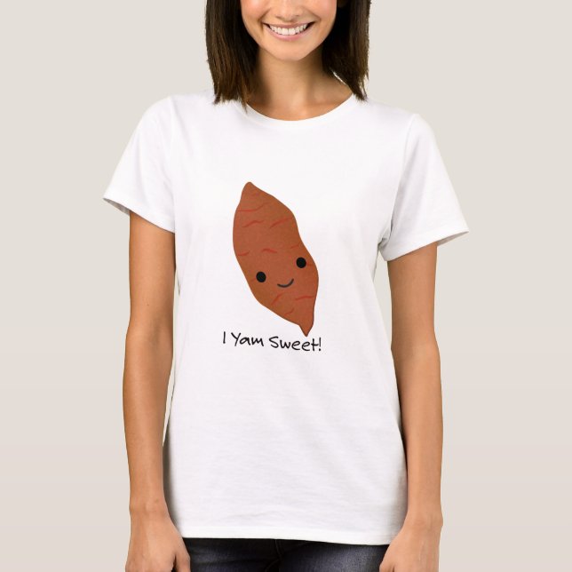 T-shirt I Yam Sweet Potato (Devant)