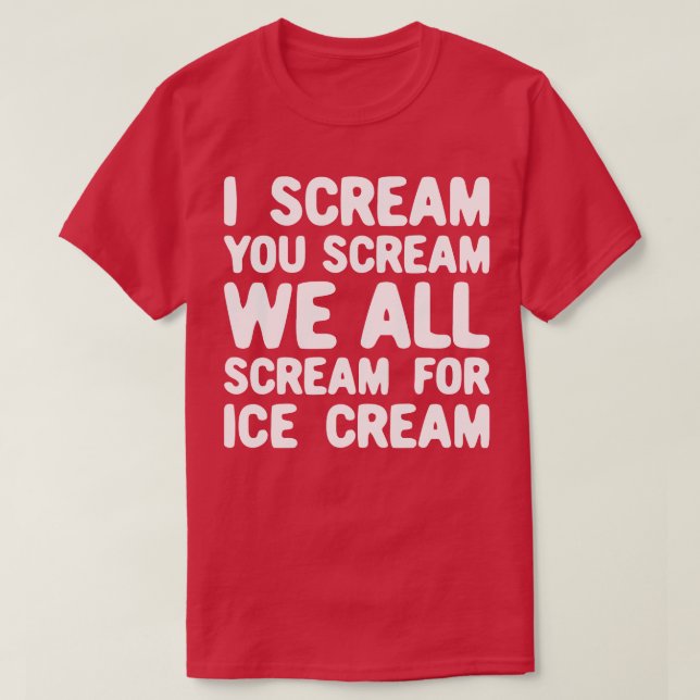 T-shirt I You We All For Ice Creative (Design devant)