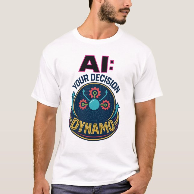 T-shirt IA Cerveau Circuitry pour informatique (Devant)