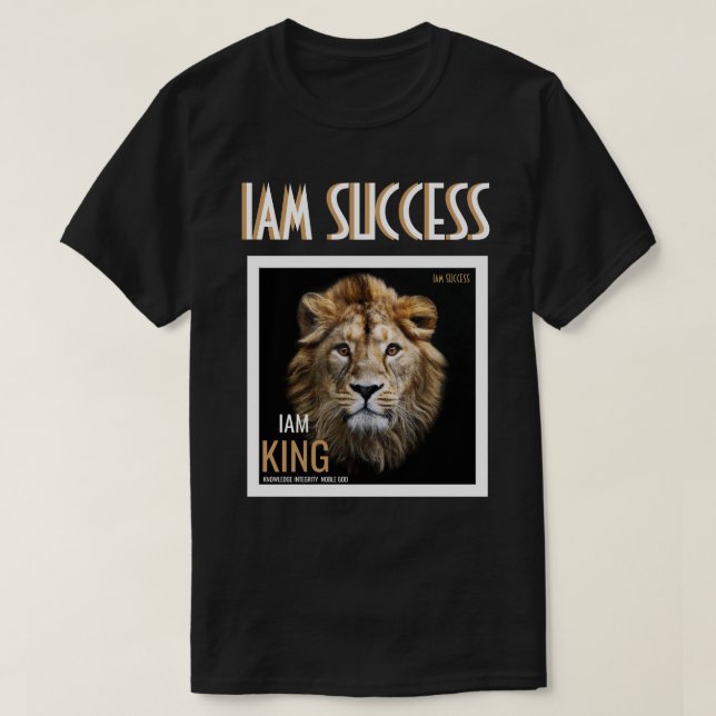 T-shirt IAM KING (Design devant)