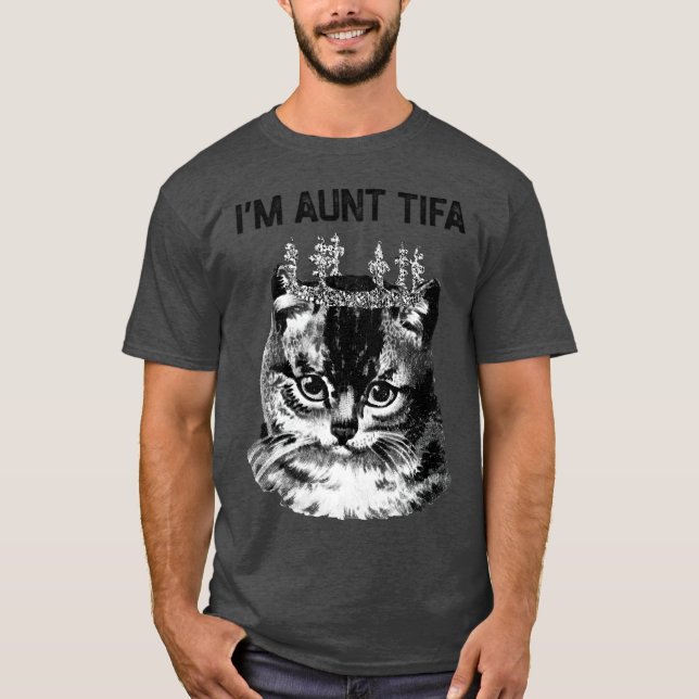 T-shirt IAmAuntTifa ami drôle unique (Devant)