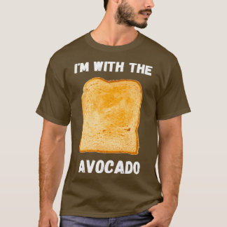 T-shirt Iampamp39m Avec L'Avocado Toast Drôle Halloween