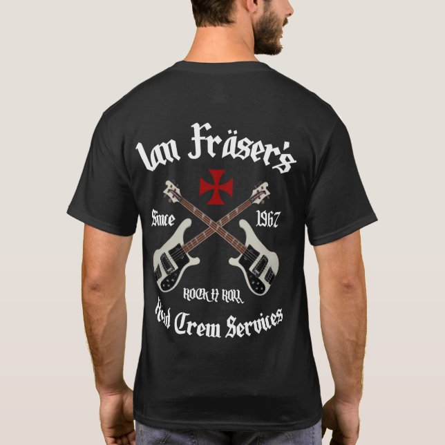 T-shirt Ian Fraser's Road Crew Services 1967 Lemmy Shirt (Dos)