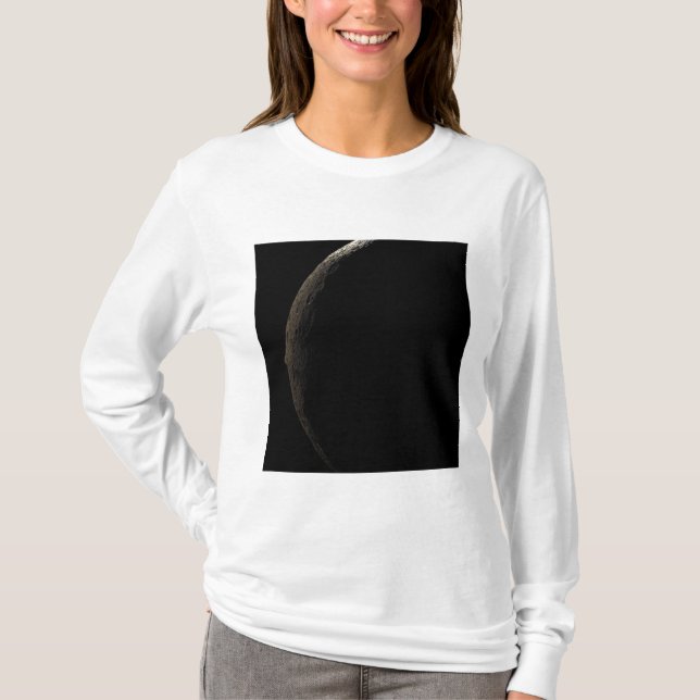 T-shirt Iapetus de la lune de Saturne (Devant)