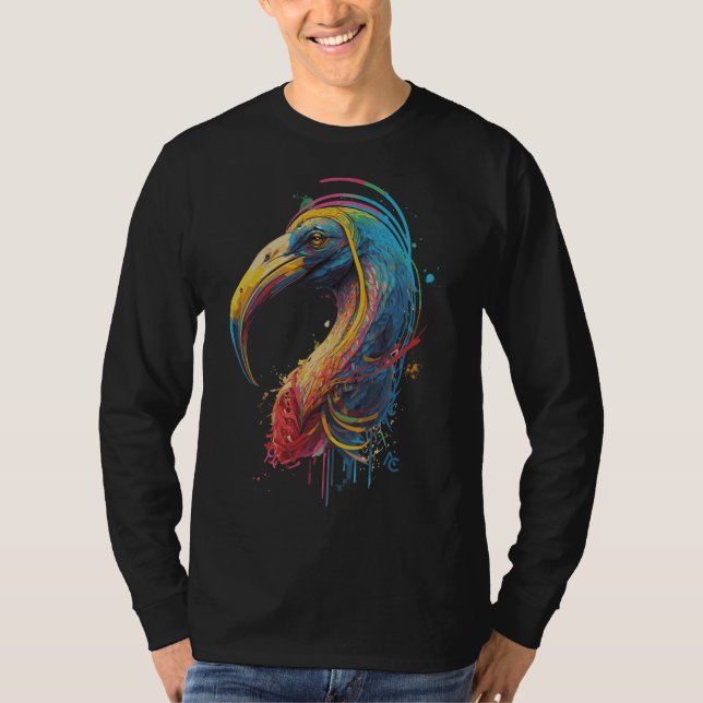 T-shirt Ibis - Graffiti Ink Splash (Devant)