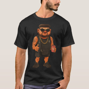 T-shirt Ibiza Final Boss Meme Drôle Vacances Haircut plais