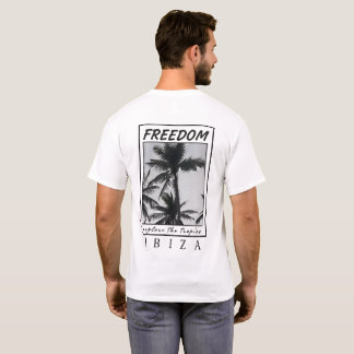 T-shirt Ibiza Freedom | Premium Aesthetic Palm Graphic T-S