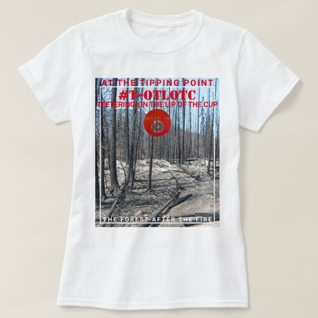 T-SHIRT IBONELTD. #T-OTLOTC LES INCENDIES (Design devant)