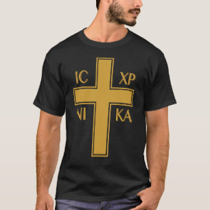 T-shirt IC XC NIKA Christogram chrétien orthodoxe grec
