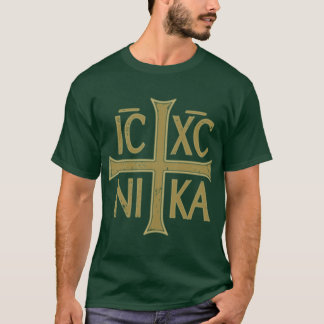 T-shirt IC XC NIKA Cross Orthodo Eastern Christianity Chri